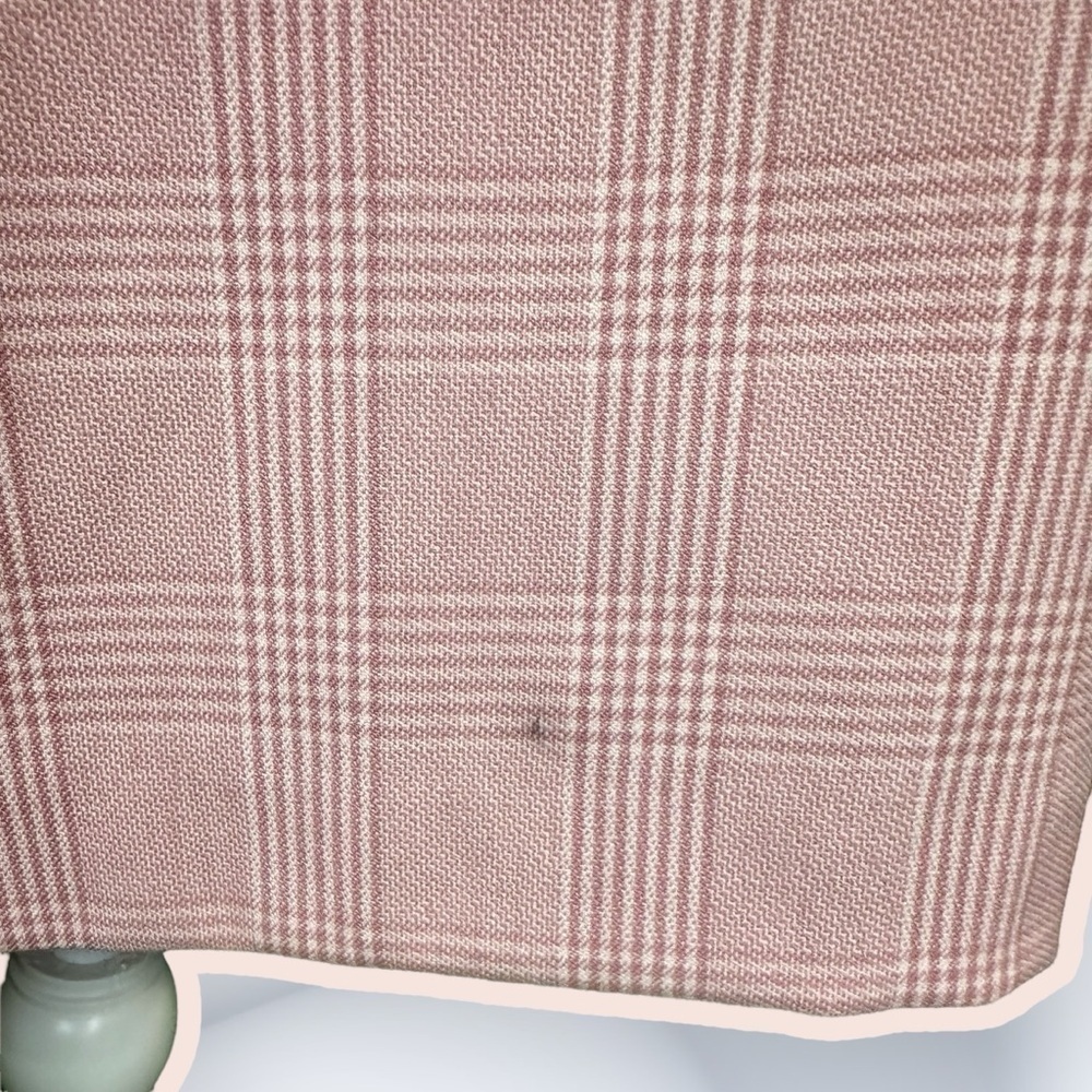 Hatch Pink Plaid ‘Heidi’ Maternity Dress Size 0 ASO Meghan McCain - Picture 14 of 16